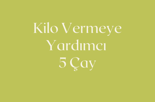 kilo vermeye yardımcı çaylar