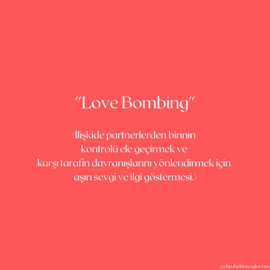 love bombing