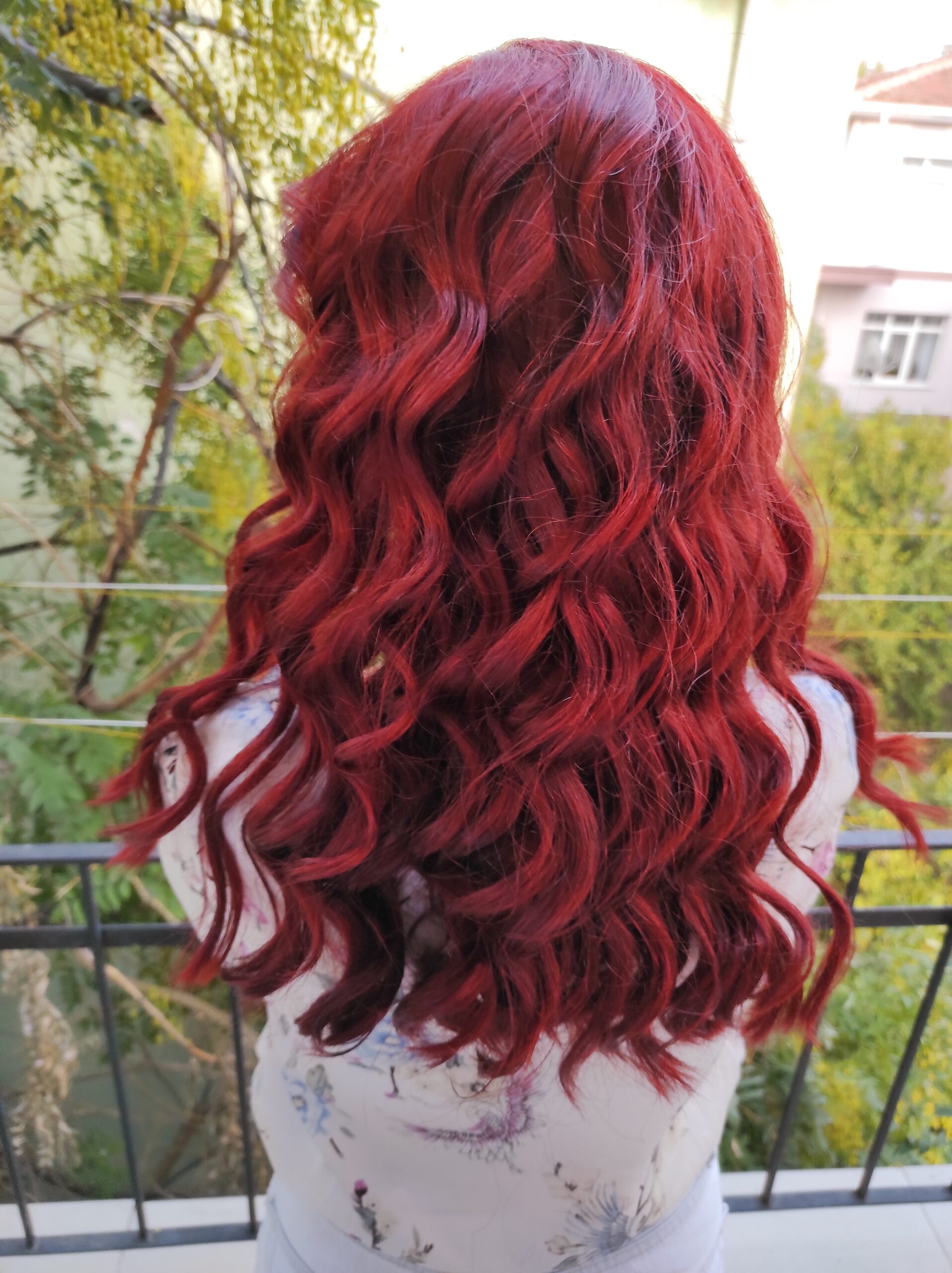 kızıl saç boyası karışımı