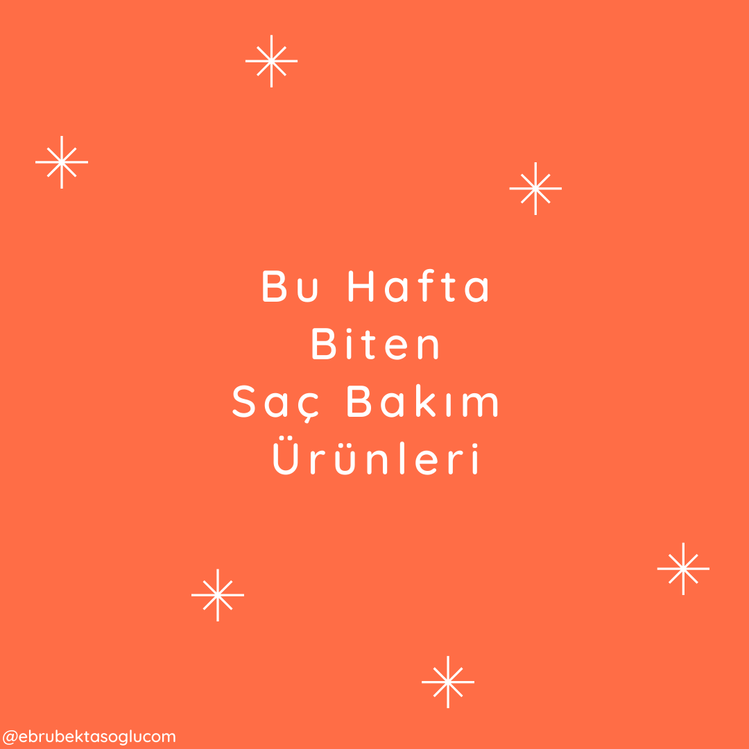 saç bakım ürünleri