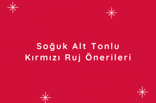 kırmızı ruj